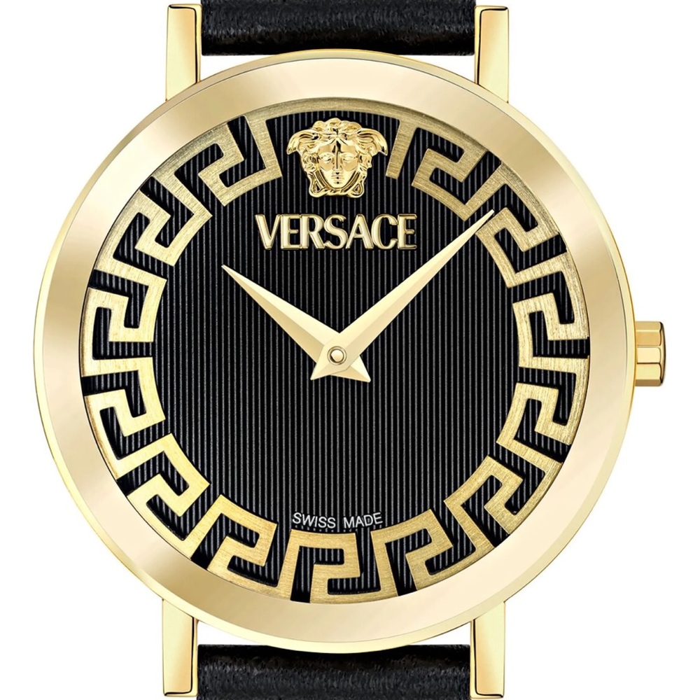 SOLD‼️Versace Black and Gold Women's Watch - Picture 2 of 6